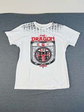 Venum The Dragon Graphic Short Sleeve Tee White/Red